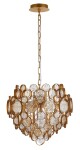 Фото 3 Светильник подвесной Crystal Lux DESEO SP6 D460 GOLD
