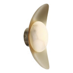 Фото 1 SL6229.201.01 Светильник настенный ST-Luce Золотистый/Алебастр LED 1*7W 3000K PEARL