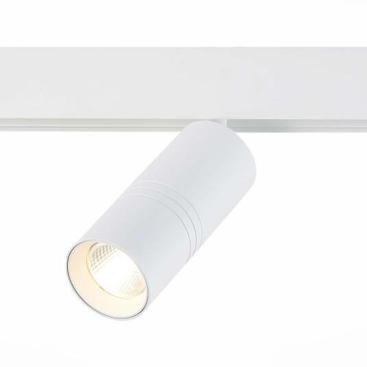 Фото ST365.536.18 Магнитный трековый светильник белый LED 1*18W 3000K 1 530Lm Ra>80 36° IP20 L-xW60xH148 SKYLINE 48