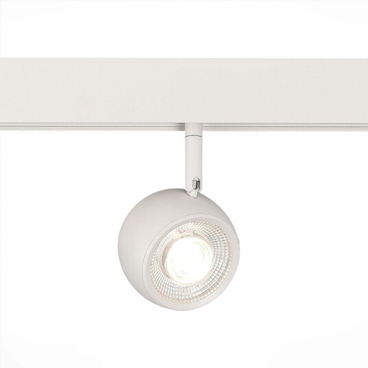 Фото ST355.546.10 Магнитный трековый светильник Белый LED 1*10W 4000K 470Lm Ra>80 36° IP20 L120xW50xH176 SKYLINE 48