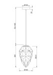 Фото 3 Подвесной светильник Maytoni P052PL-01BL