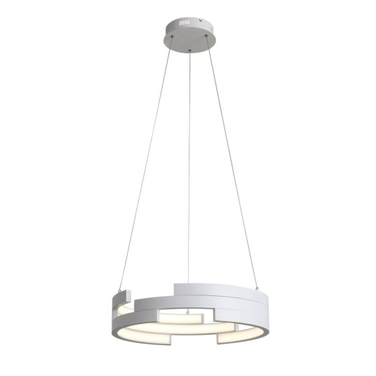 Фото SL963.503.01 Люстра подвесная ST-Luce Белый/Белый LED 1*45W 4000K ДЖЕНИ