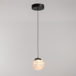Фото 1 Подвесной светильник MD25030003-1A matt black/clear