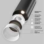 Фото 2 Трековый светильник Technical TR032-4-12W3K-M-DS-B