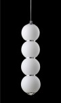 Фото 3 Светильник подвесной Crystal Lux DESI SP4 CHROME/WHITE