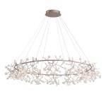 Фото 2 SL379.203.324 Люстра подвесная ST-Luce Медный/Белый LED 324*0,5W 3500K  (из 2-х коробок) RAFINA