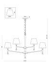 Фото 3 Подвесной светильник Freya FR5190PL-12BS