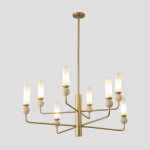 Фото 2 Люстра Crystal Lux SIMPLY SP8 BRASS
