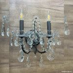 Фото 2 Бра Crystal Lux ODELIS AP2 BROWN