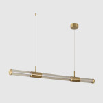 Фото 1 Светильник подвесной Crystal Lux LINEUP SP24W LED BRASS