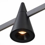 Фото ST813.446.05 Магнитный трековый светильник FARM Черный LED 1*5W 4000K 325Lm Ra90 60 IP20 D70xH115 2 FARM