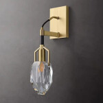 Фото 5 Настенный светильник 8960-1W brass/clear