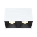 Фото ST168.542.02 Светильник потолочный Белый GU10 2*50W IP20 L82,5xW165xH104 220V Без ламп Накладные светильники