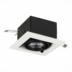 Фото 3 ST250.548.01 Св-к встр. Черный GU10 1*50W  L126xW126xH70 220V Без ламп Встраиваемые светильники