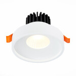 Фото 4 ST751.548.10 Св-к встр. Белый LED 1*10W 4000K 750Lm Ra>90 38° IP20 D100xH75 170-240V Встраиваемые светильники