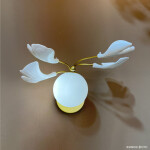 Фото 1 Бра Crystal Lux COLIBRI AP1 GOLD