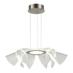 Фото SL6235.103.20 Светильник подвесной ST-Luce Никель/Прозрачный LED 1*20W 4000K FAIRY