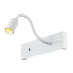 Фото 5 CL704470 Декарт Белый Св-к Настенный с USB