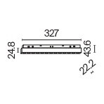Фото 3 Трековый светильник Technical TR031-4-18WTW-DD-B