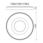 Фото 2 7561 Потолочный светильник COIN