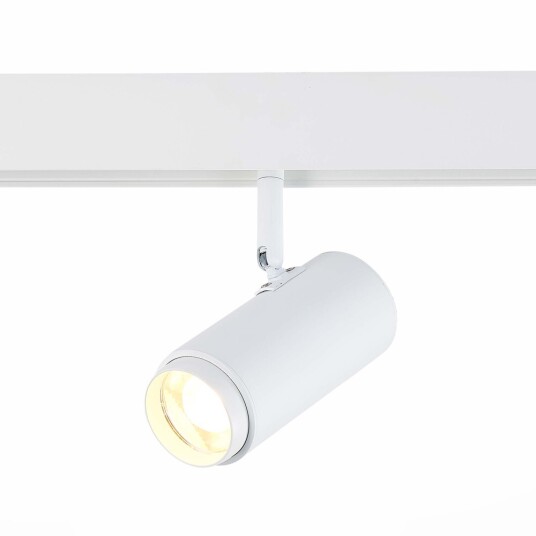 Фото ST357.536.06 Магнитный трековый светильник ZOOM Белый LED 1*6W 3000K 667Lm Ra>90 10-60° IP20 L137xW5 SKYLINE 48