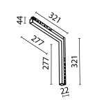 Фото 3 Трековый светильник Technical TR102-24W-DS-W
