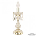 Фото 4 Настольная лампа с хрустальными подвесками 101L/1-27 G Bohemia Ivele Crystal