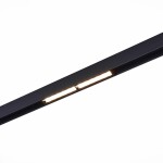 Фото 3 ST804.436.12 Магнитный трековый светильник Черный LED 1*12W 3000K 700Lm Ra>90 120° IP20 L220xW22xH46 SKYLINE 48