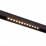 Фото 3 ST361.446.12 Магнитный трековый светильник Черный LED 1*12W 4000K 1 009Lm Ra>90 36° IP20 L222xW22xH4 SKYLINE 48