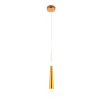 Фото 3 SLE200103-01 Подвес Золотистый/Золотистый, Белый LED 1*7W 3000K ORPELO