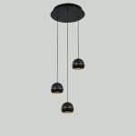 Фото 3 Подвесной светильник MD21001034-3A black/gold