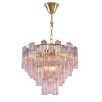 Фото 3 Люстра OWD2093-D75 gold/pink