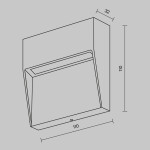 Фото 3 Подсветка для лестниц Outdoor O047SL-L3B3K