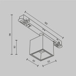 Фото 3 Трековый светильник Technical TR133-4-7W-DS-BS