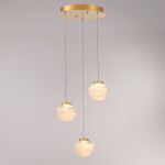Фото 1 Подвесной светильник MD25030003-3A gold/clear