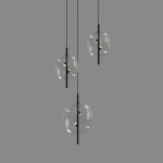 Фото 2 Подвесной светильник 10018P/1 black/clear