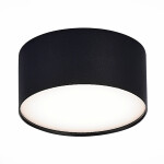 Фото 3 ST606.442.12 Светильник потолочный Черный LED 1*12W 4000K 1 080Lm Ra>90 120° IP20 D120xH55 185-265V Накладные светильники