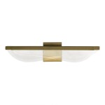 Фото 3 SL6509.201.01 Светильник настенный ST-Luce Золотистый/Прозрачный LED 1*18W 4000K FESALE