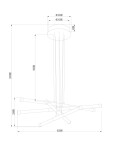 Фото 3 Подвесной светильник Freya FR6098PL-L64BZ