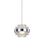 Фото 1 Подвесной светильник MD22030002-1A chrome/clear