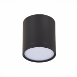Фото 2 ST113.442.05 Светильник потолочный Черный LED 1*5W 4000K 390Lm Ra>80 120° IP20 D68xH75 170-240V Накладные светильники