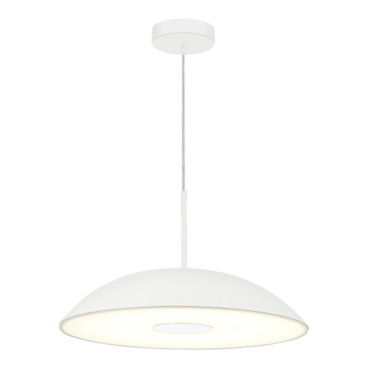 Фото SL6128.503.01 Светильник подвесной ST-Luce Белый/Белый LED 1*24W 3000K ЛИДИА