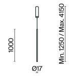 Фото 3 Подвесной светильник Maytoni MOD246PL-L24BK1