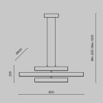 Фото 6 Подвесной светильник Maytoni MOD163PL-L38W4K
