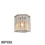 Фото 2 Настенный светильник iLamp Rich W9509-1 Nickel