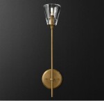 Фото 3 Настенный светильник Torche De Verre 1 light gold