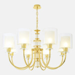 Фото 2 Люстра Crystal Lux ELENA SP8 GOLD