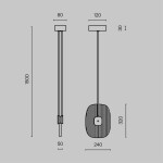 Фото 4 Подвесной светильник Maytoni MOD152PL-L1BK