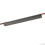 Фото ST455.436.24 Св-к трек. Черный LED 1*24W 3000K 1 778Lm Ra90 24/40 IP20 L642xW40xH45 48V BAND
