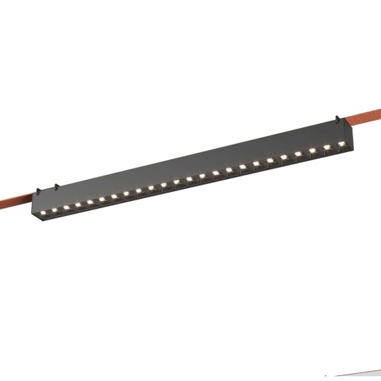 Фото ST455.436.24 Св-к трек. Черный LED 1*24W 3000K 1 778Lm Ra90 24/40 IP20 L642xW40xH45 48V BAND